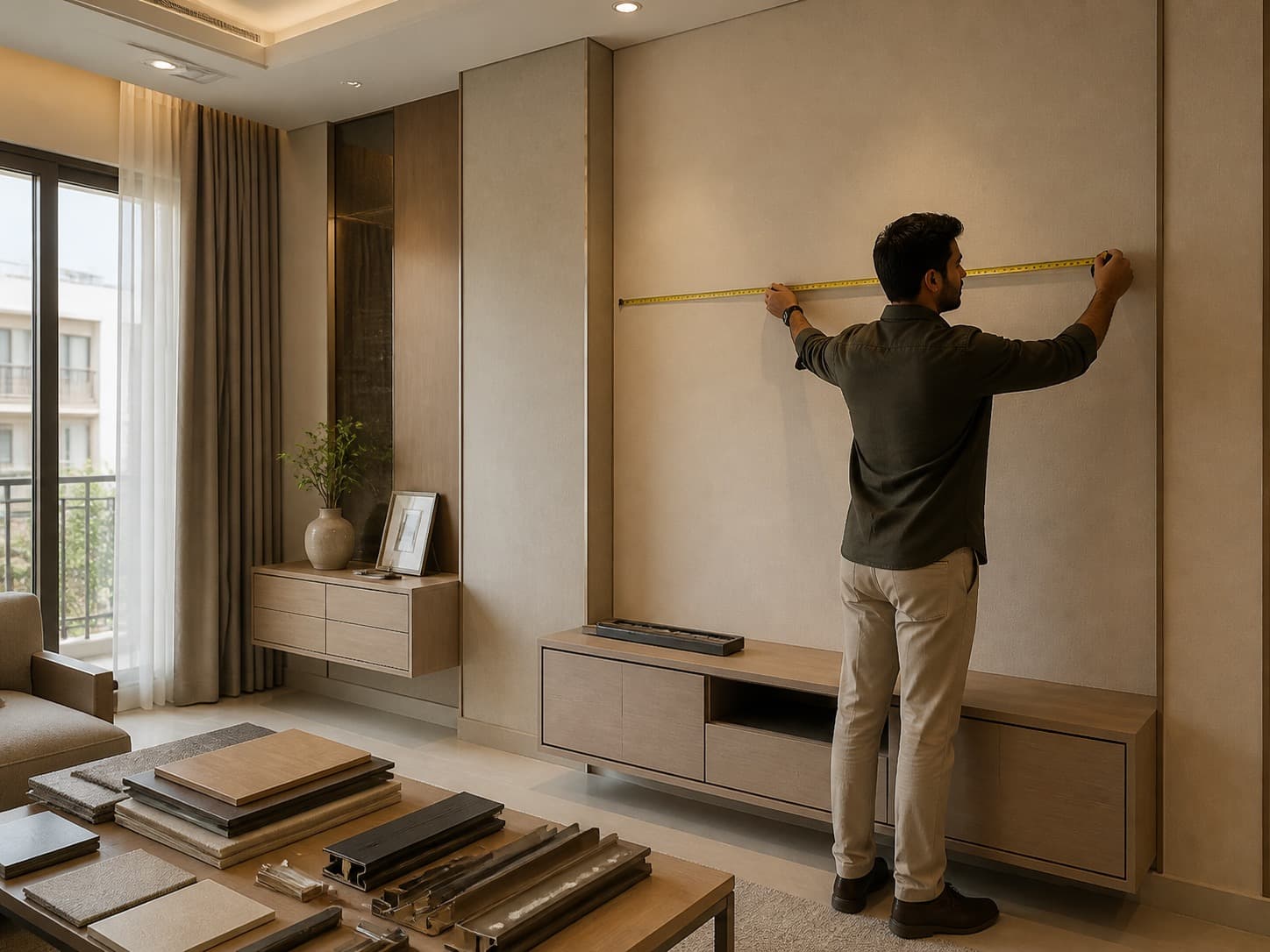 Homevior site measurement and consultation